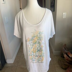 New w/o tags White Margaritaville Graphic T-Shirt